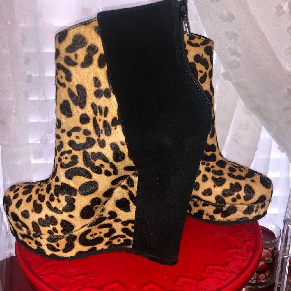 Kelsi Dagger Leopard Bootie